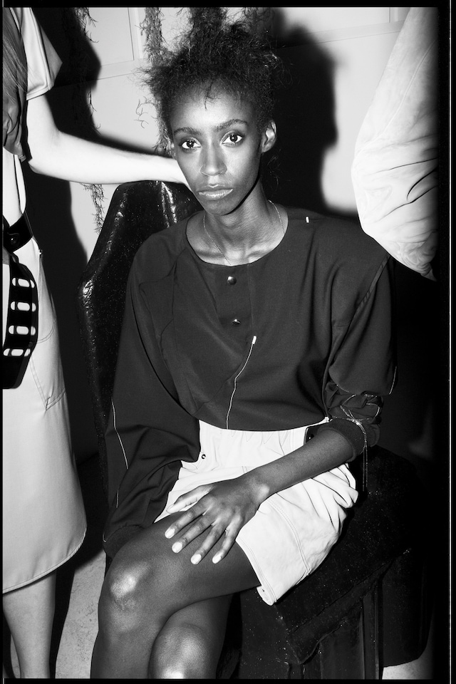 Backstage at Vejas SS17 PFW Dazed 9