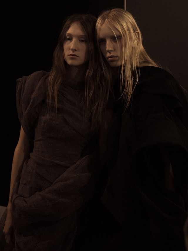 Backstage at Rick Owens SS17 PFW Dazed Womenswear 1