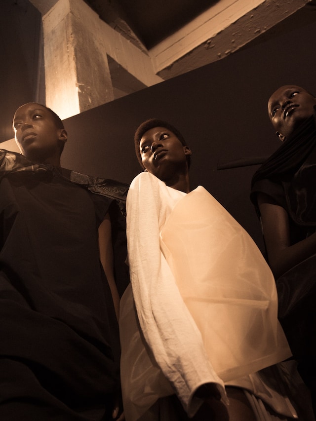 Backstage at Rick Owens SS17 PFW Dazed Womenswear 16