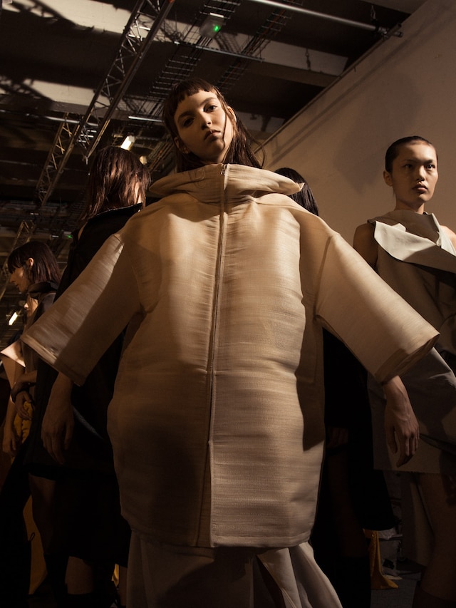 Backstage at Rick Owens SS17 PFW Dazed Womenswear 12