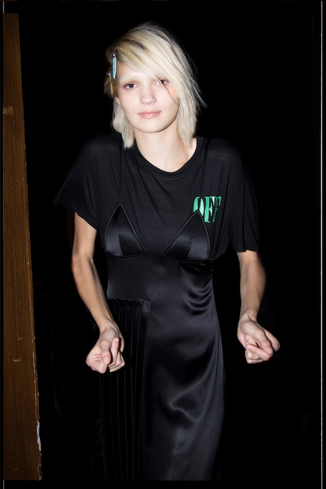 Off-White SS17 Paris womenswear backstage Dazed 23