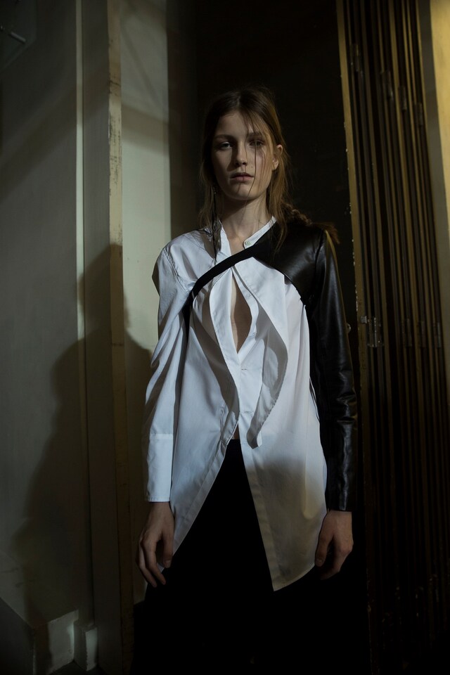 Backstage at Ann Demeulemeester SS17 PFW Womenswear Dazed 2