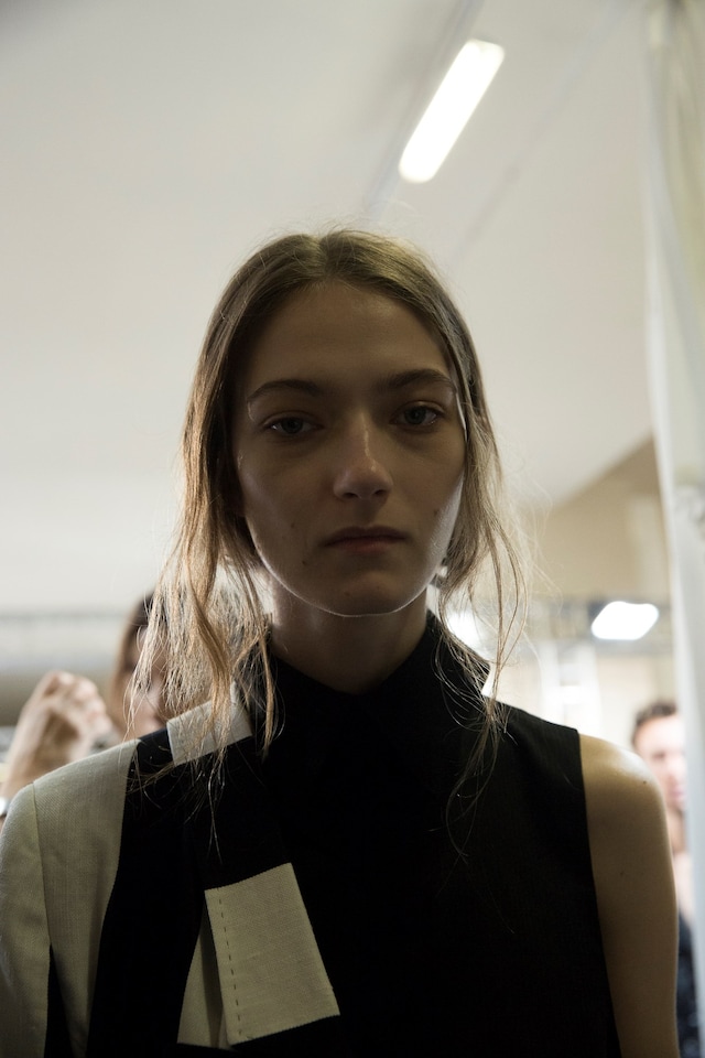 Backstage at Ann Demeulemeester SS17 PFW Womenswear Dazed 21