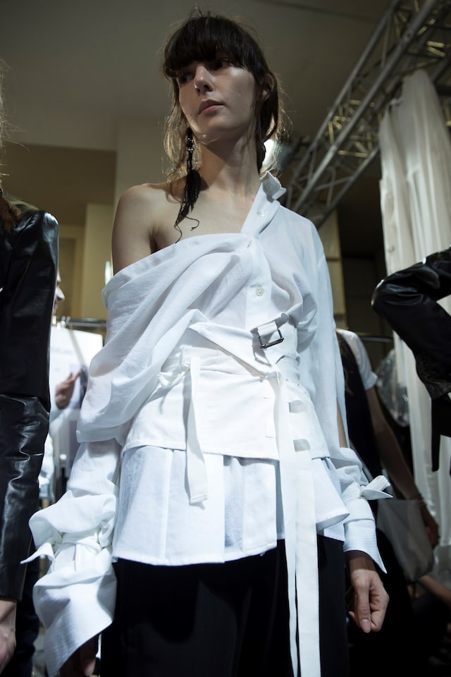 Backstage at Ann Demeulemeester SS17 PFW Womenswear Dazed 12