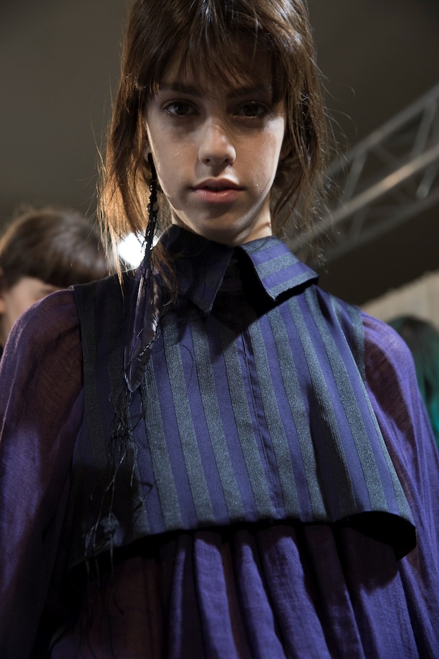 Backstage at Ann Demeulemeester SS17 PFW Womenswear Dazed 18