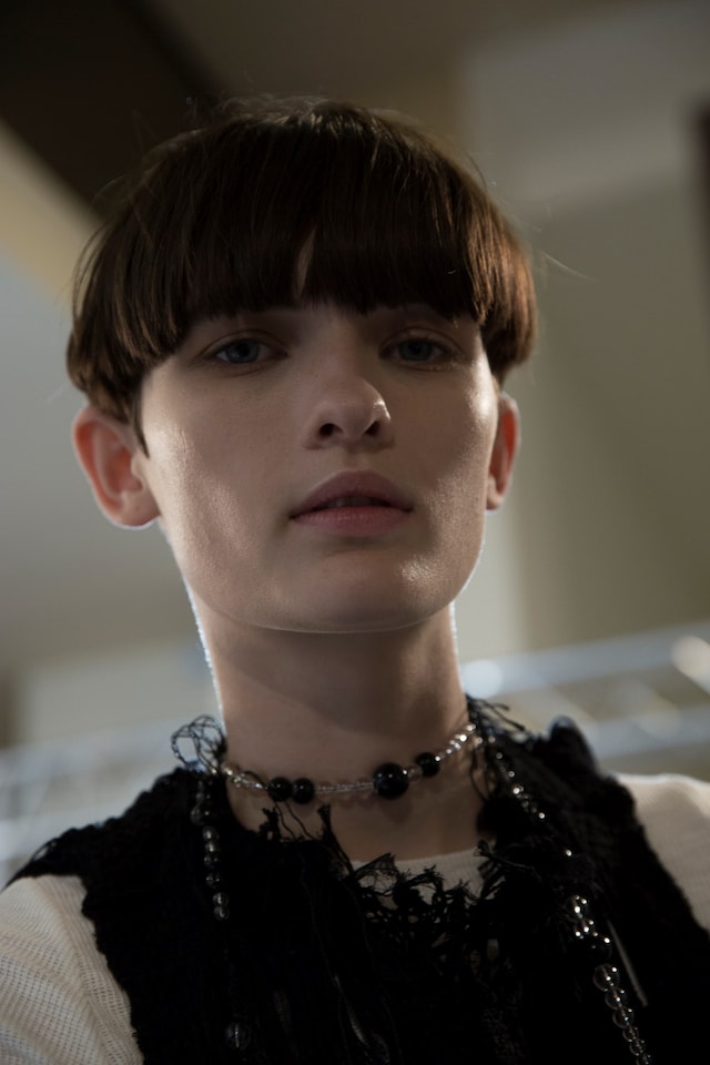 Backstage at Ann Demeulemeester SS17 PFW Womenswear Dazed 13