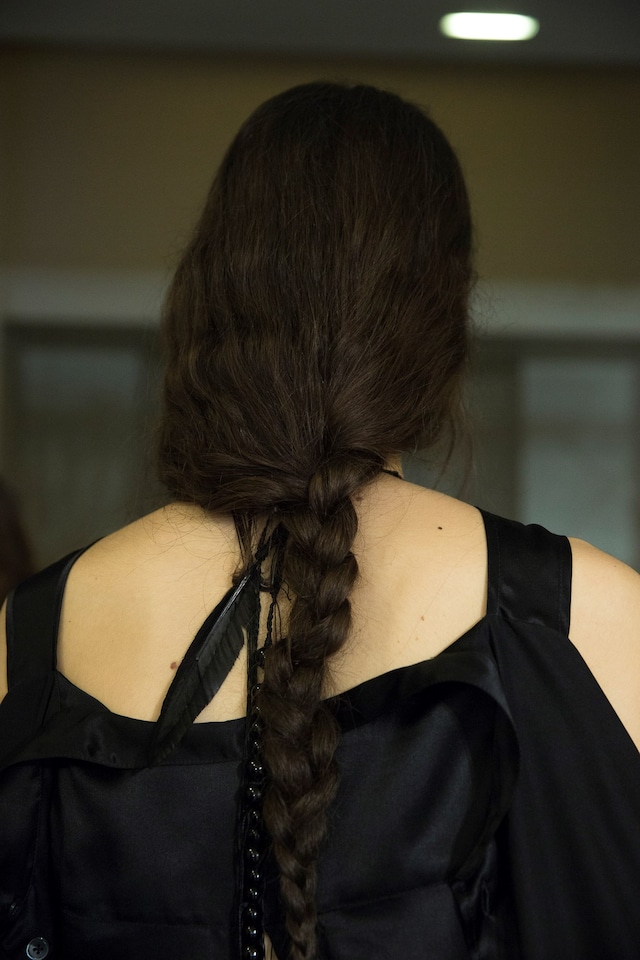 Backstage at Ann Demeulemeester SS17 PFW Womenswear Dazed 29