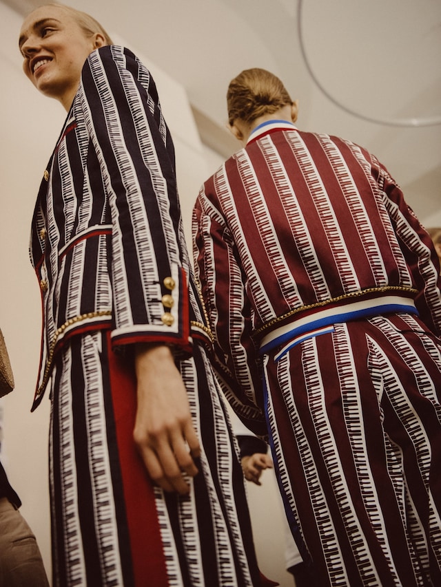 Backstage at Undercover SS17 PFW Dazed Womenswear 5