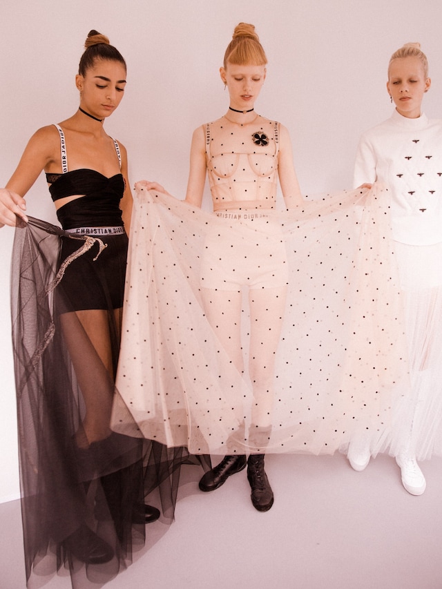 Dior SS17 Paris womenswear backstage Dazed 18