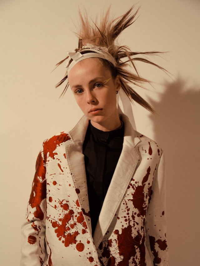 Haider Ackermann SS17 PFW womenswear backstage Dazed 1