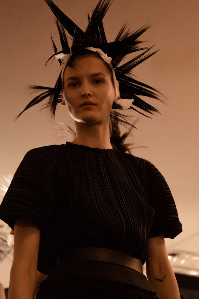 Haider Ackermann SS17 PFW womenswear backstage Dazed 3