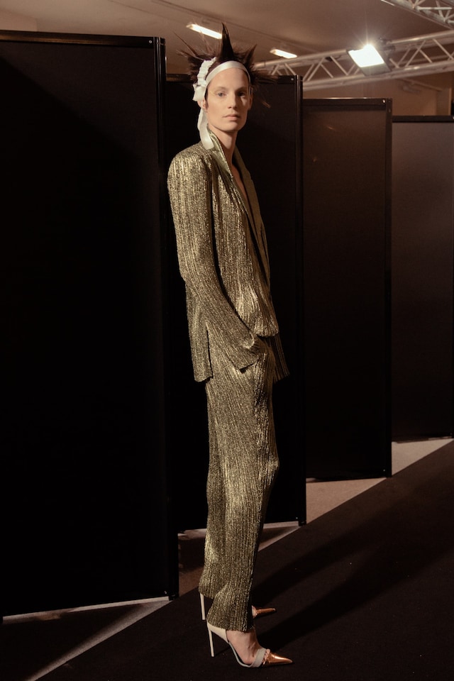 Haider Ackermann SS17 PFW womenswear backstage Dazed 7