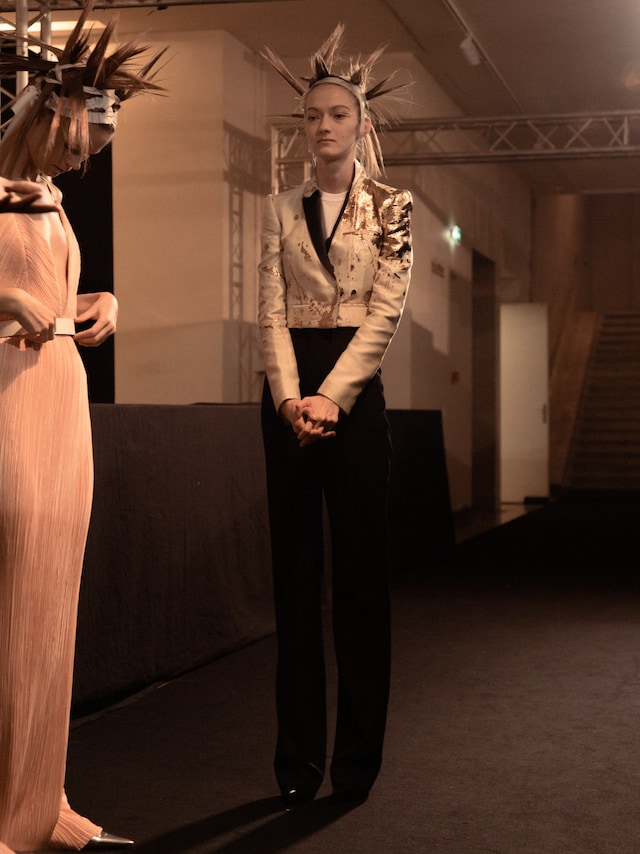 Haider Ackermann SS17 PFW womenswear backstage Dazed 20