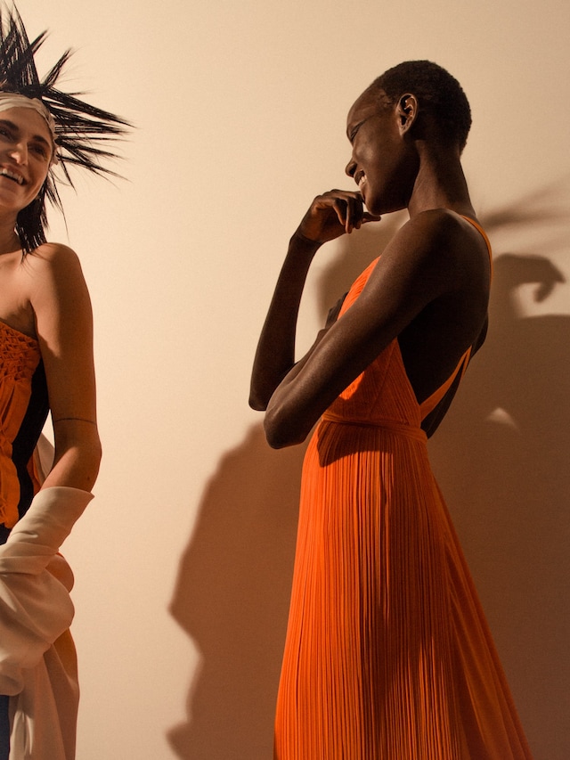 Haider Ackermann SS17 PFW womenswear backstage Dazed 27
