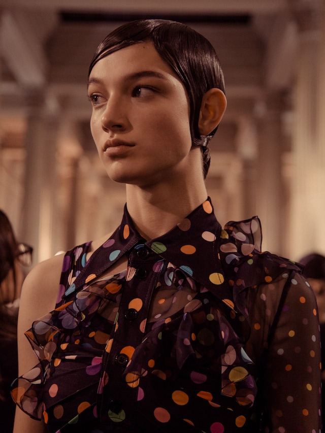 Givenchy SS17 PFW womenswear backstage Dazed 2