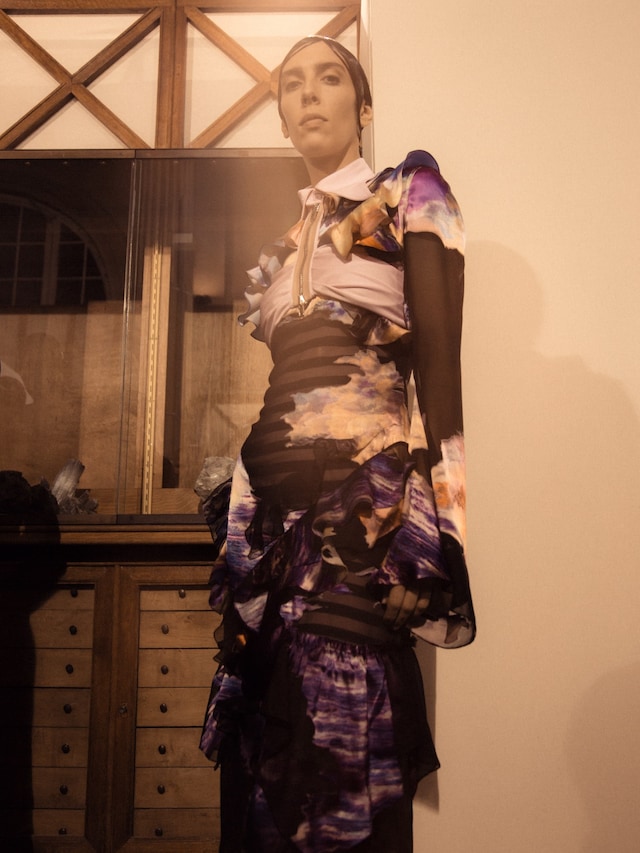 Givenchy SS17 PFW womenswear backstage Dazed 10