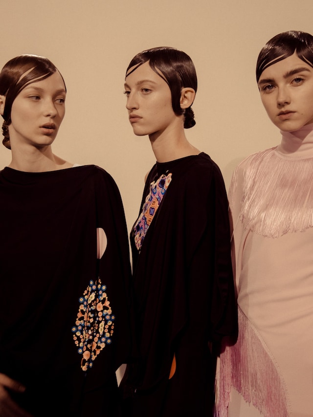 Givenchy SS17 PFW womenswear backstage Dazed 7