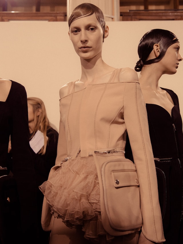Givenchy SS17 PFW womenswear backstage Dazed 8