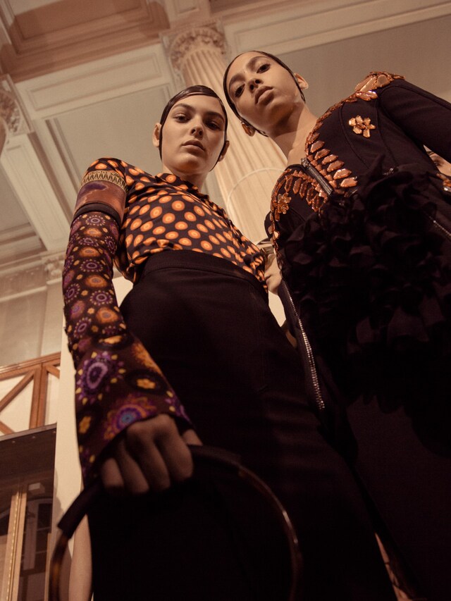 Givenchy SS17 PFW womenswear backstage Dazed 22
