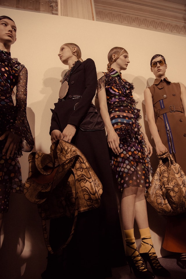 Givenchy SS17 PFW womenswear backstage Dazed 27