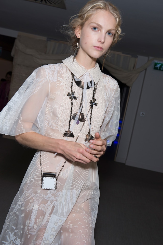 Backstage at Valentino SS17 Spring 2017 10