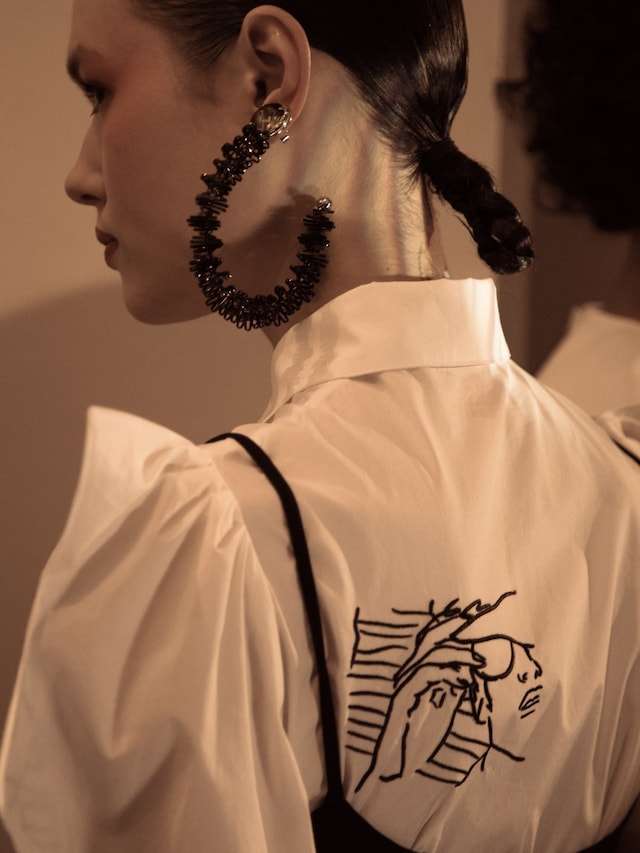 Backstage at Kenzo SS17 Womenswear PFW Dazed 27