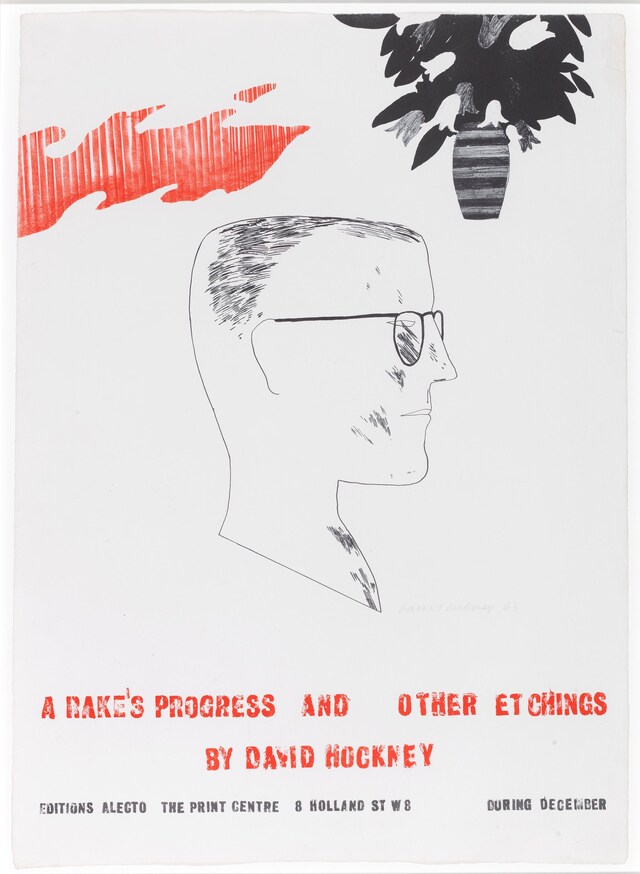 David Hockney Early Etchings Rare 5