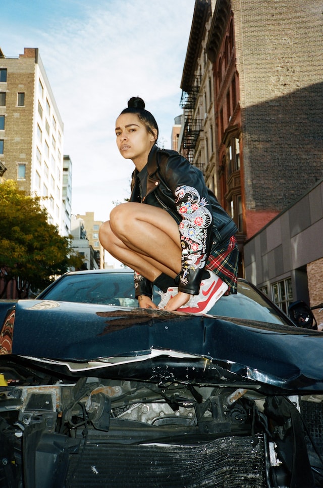 Princess Nokia for MadeMe x Schott 4