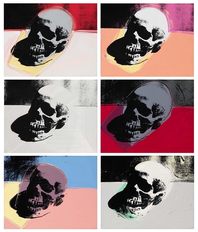 Andy Warhol, Skulls, 1976