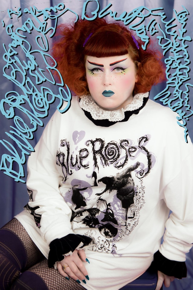 Blue Roses Edward Meadham Dazed Ione Gamble 1