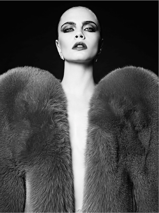 Hedi Slimane Saint Laurent campaign Cara Delevingne Rihanna 8