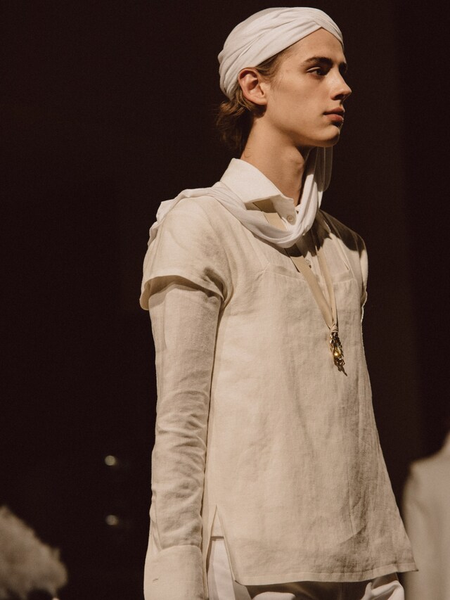 Grace Wales Bonner AW17 LFWM Menswear Dazed 0