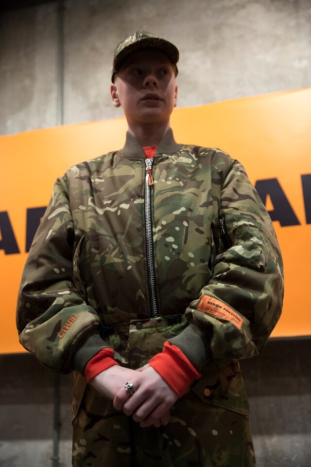 Heron Preston AW17 Menswear Paris Dazed 8