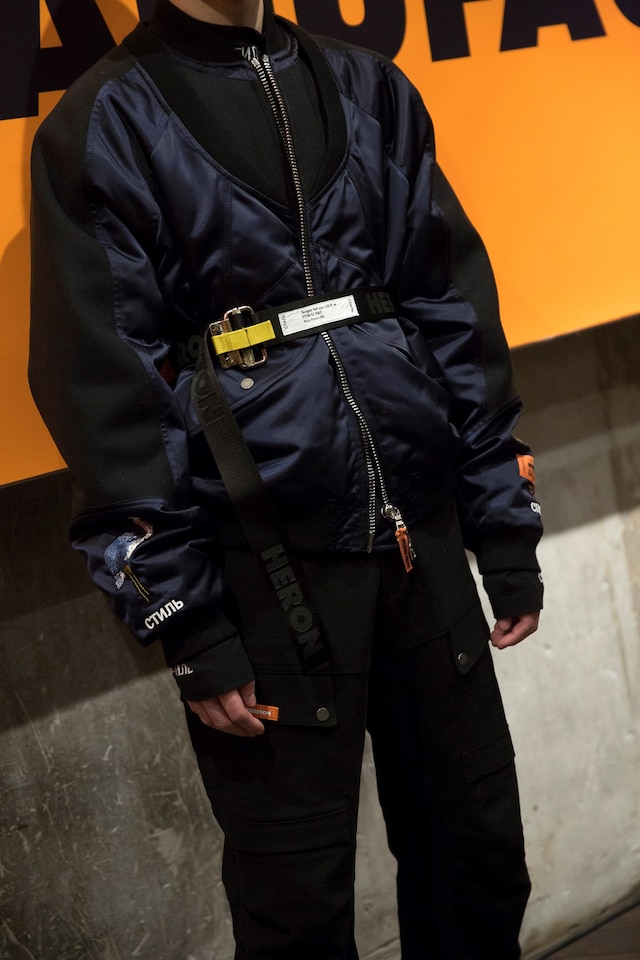 Heron Preston AW17 Menswear Paris Dazed 12