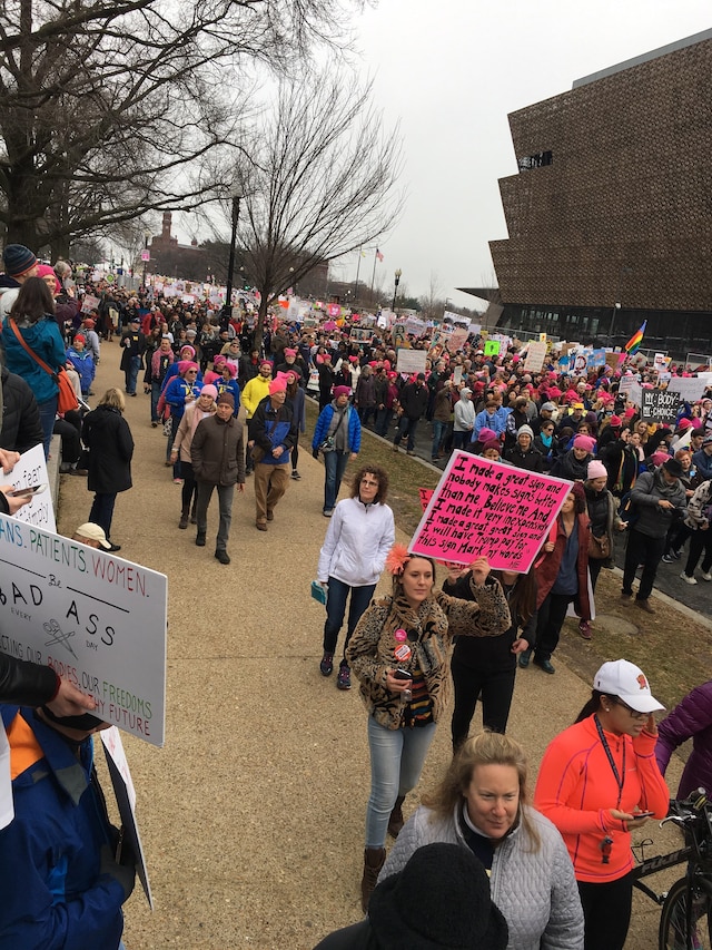 Women’s March Washington D.C protest 5