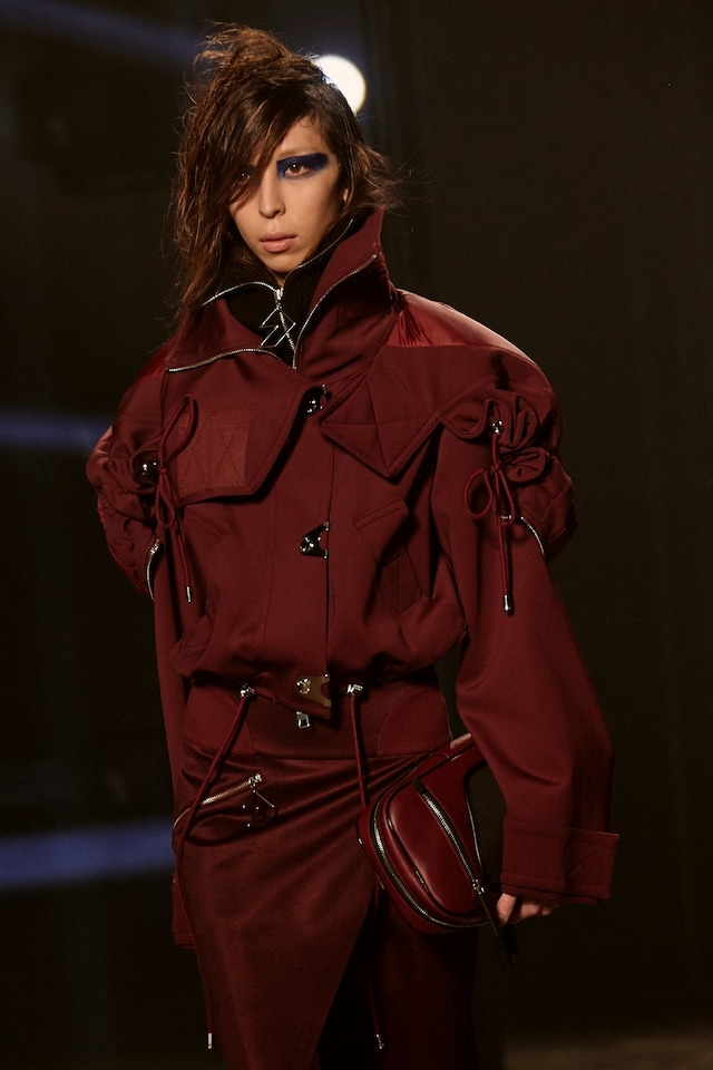 Versus Versace AW17 womenswear London LFW dazed 4