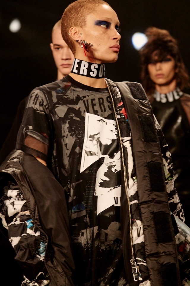 Versus Versace AW17 womenswear London LFW dazed 9
