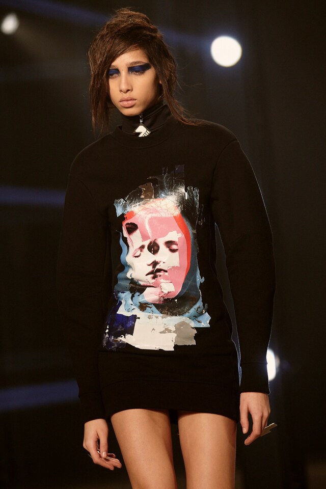 Versus Versace AW17 womenswear London LFW dazed 14