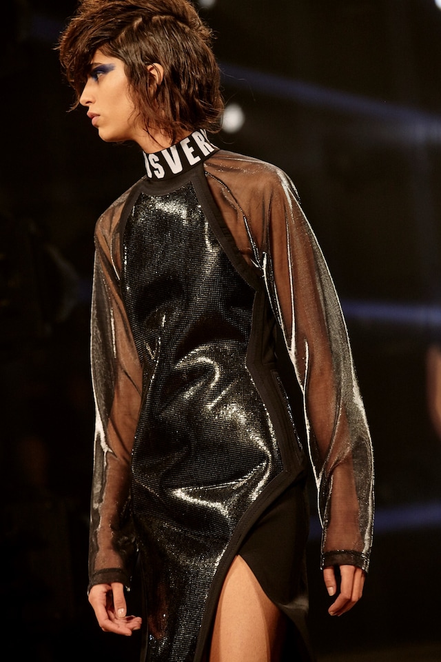Versus Versace AW17 womenswear London LFW dazed 17