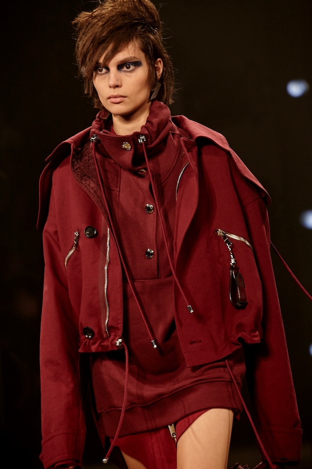 Versus Versace AW17 womenswear London LFW dazed 18