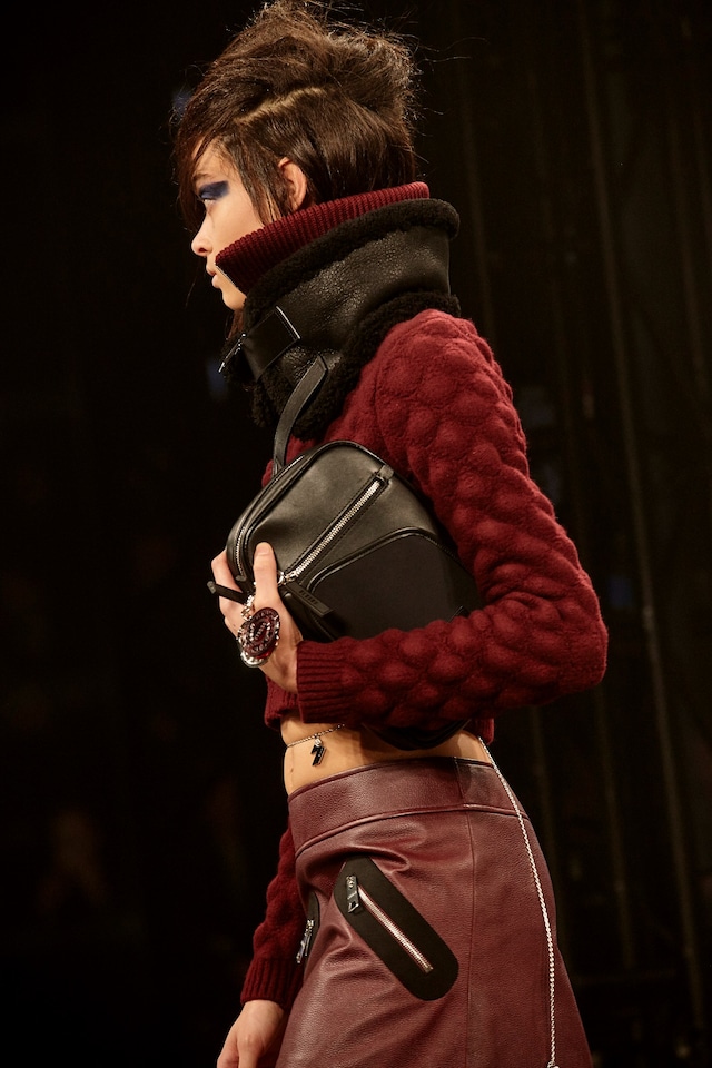 Versus Versace AW17 womenswear London LFW dazed 21