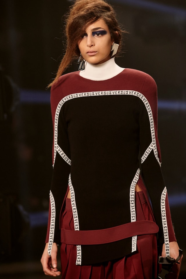 Versus Versace AW17 womenswear London LFW dazed 22