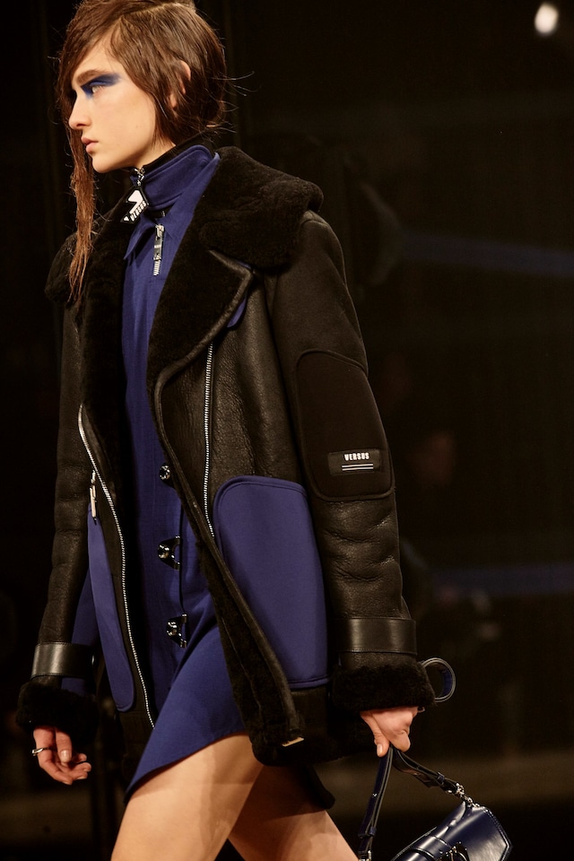 Versus Versace AW17 womenswear London LFW dazed 23