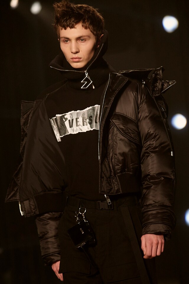 Versus Versace AW17 womenswear London LFW dazed 24