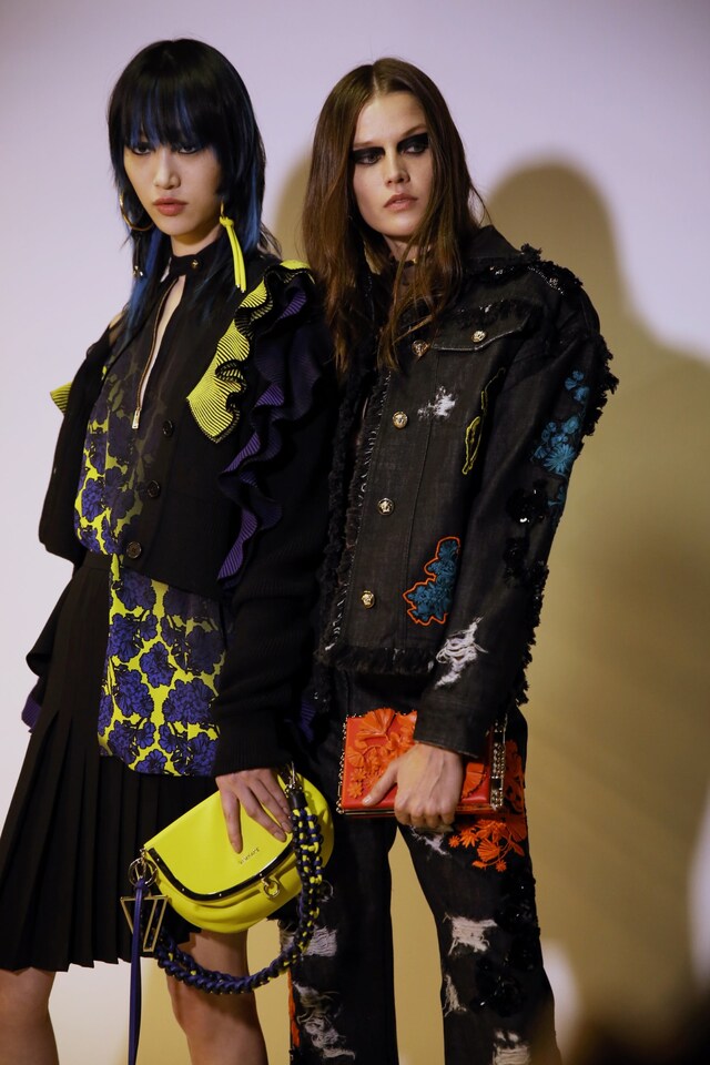 Versace AW17 womenswear milan mfw dazed 2