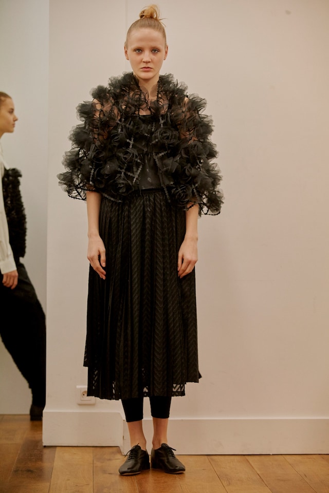 Noir by Kei Ninomiya AW17 womenswear paris dazed 9