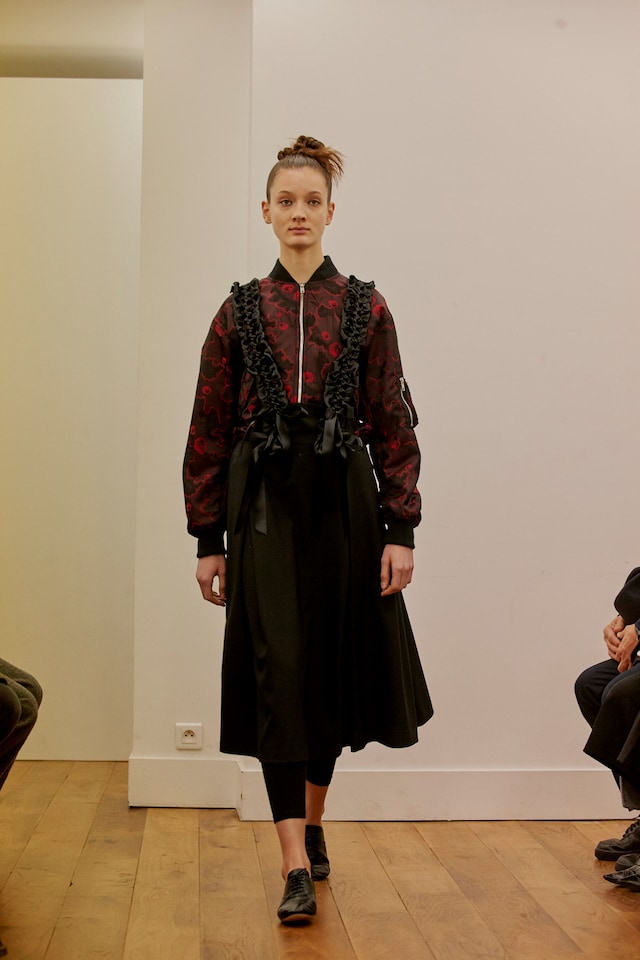 Noir by Kei Ninomiya AW17 womenswear paris dazed 15