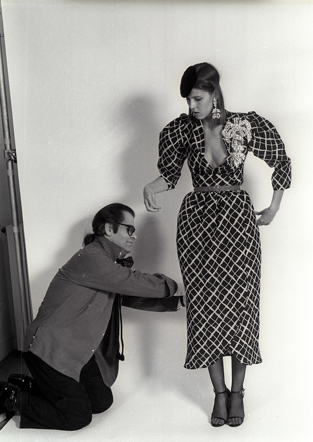 Karl Lagerfeld and Ramona chez Chlo&#233;, Paris (1979) 20