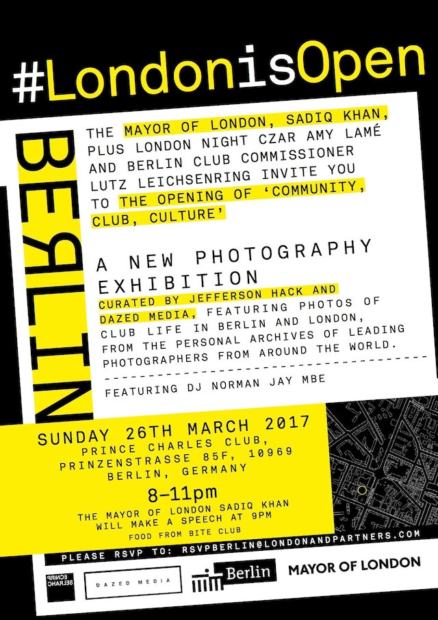 Invitation to Community, Club, Culture exhibition 19