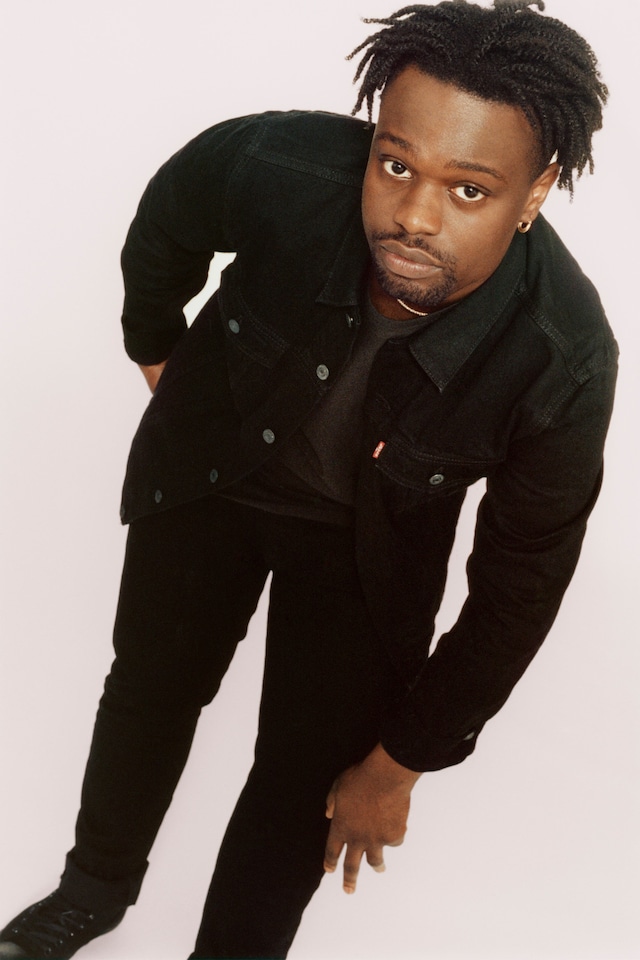 Campbell Addy wearing Levi’s 501 Skinny 0
